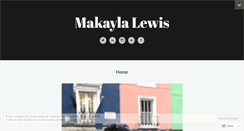 Desktop Screenshot of makaylalewis.co.uk